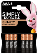 50 Six-Packs Of Duracell AA Simply