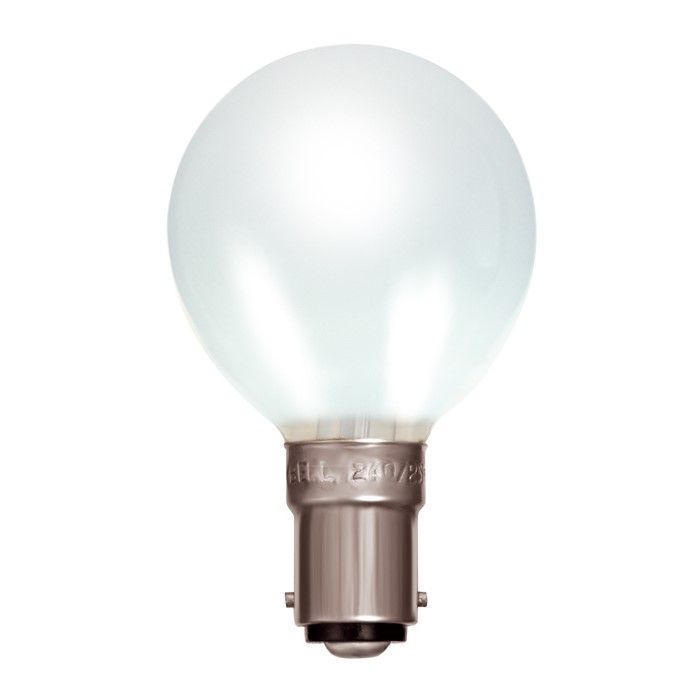 10 Pack Golf Ball 40w SBC opal Incandescent Lamp