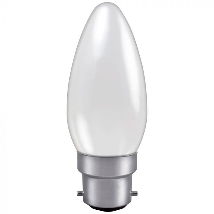 Candle 40w BC Opal Incandescent Light Bulb
