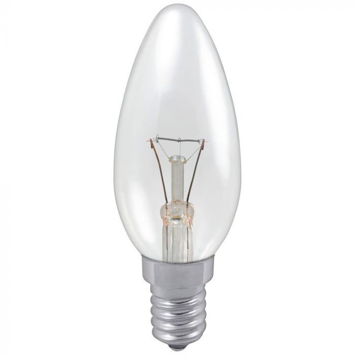 Candle 60w SES Clear Incandescent Light Bulb