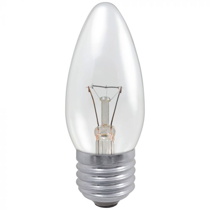 Candle 40w ES Clear Incandescent Light Bulb