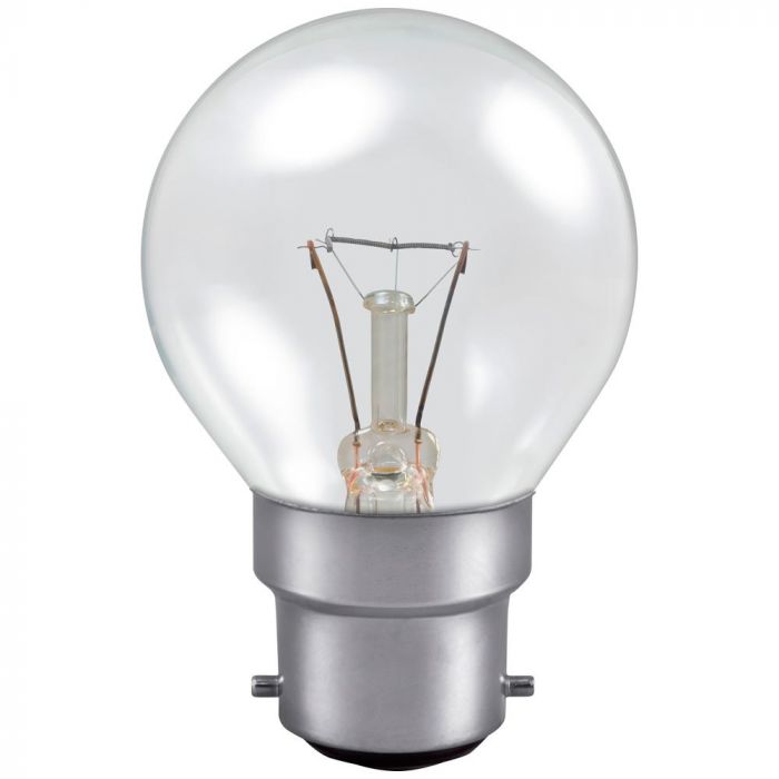 Golf 25w BC Clear Incandescent Light Bulb
