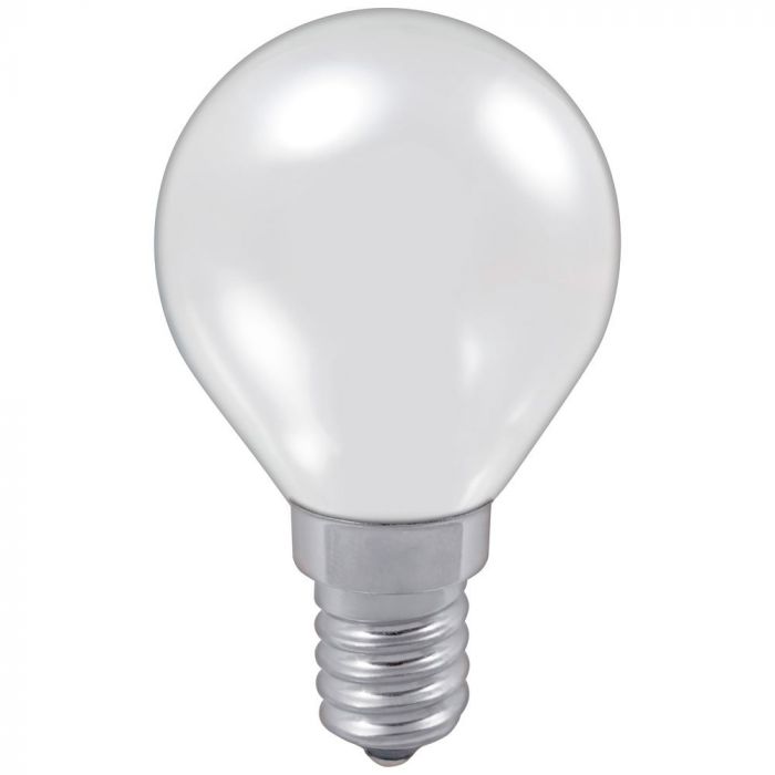 Golf 25w SES Opal Incandescent Light Bulb